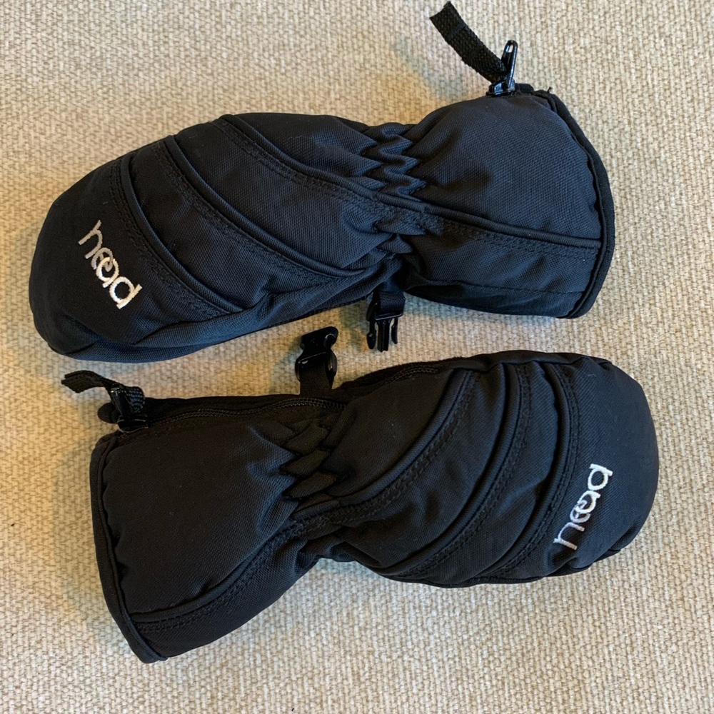 Kids snow ski mitten gloves Brand Head JR boy’s. Size XXS